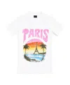 Balenciaga Graphic Printed Crewneck T-shirt In White