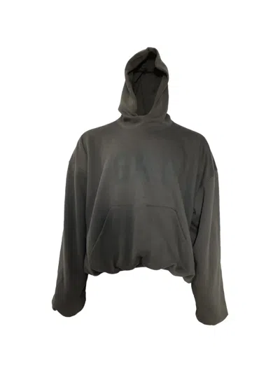 Pre-owned Balenciaga Graphic Sweatshirt In Gray