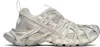 Balenciaga Gray 3xl Extreme Lace Sneakers In 9191 Eggshell