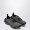 Balenciaga Gray Anatomic Runner Sneaker In Gray