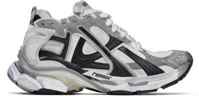 Balenciaga Dynamic Multicolor Runner Sneakers With Chunky Silhouette