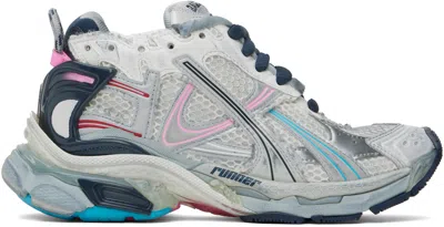 BALENCIAGA GRAY RUNNER SNEAKERS