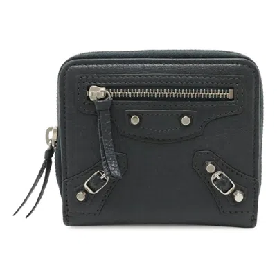 Pre-owned Balenciaga Gray Wallet (bi-fold) ()