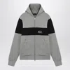 Balenciaga Jersey Hoodie Sweatshirts Grey In Gray