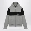 Balenciaga Jersey Hoodie Sweatshirts Grey In Gray