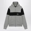 Balenciaga Jersey Hoodie Sweatshirts Grey In Gray