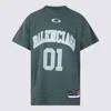 Balenciaga Graphic Print Basketball Short Sleeve T-shirt In Green