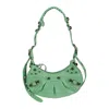 Balenciaga Green Le Cagole Xs Shoulder Bag In Green