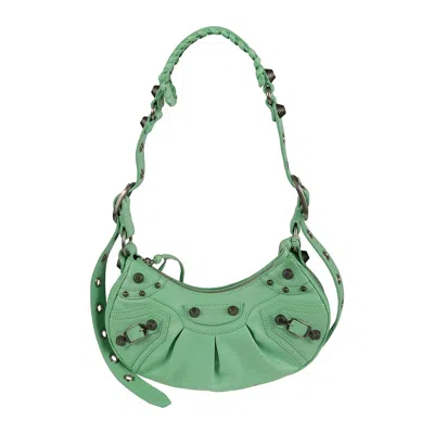 Balenciaga Green Le Cagole Xs Shoulder Bag