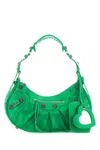 Balenciaga Le Cagole Xs Studded Crinkled-leather Shoulder Bag
