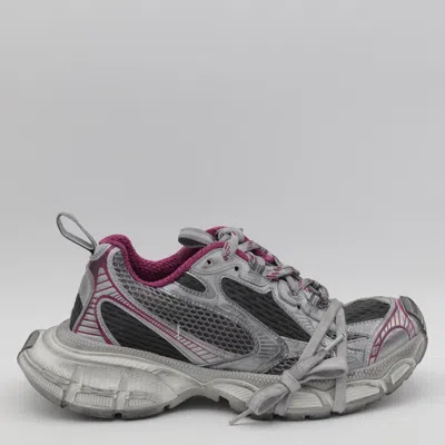 Balenciaga Grey And White Sneakers In Multi