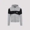 Balenciaga Jersey Hoodie Sweatshirts Grey In Gray