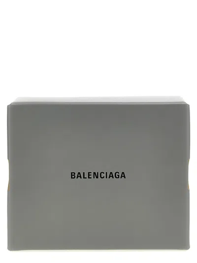 BALENCIAGA GREY BOX CLUTCH
