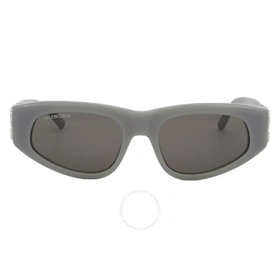 Balenciaga Grey Cat Eye Ladies Sunglasses Bb0095s 015 53