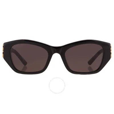 Balenciaga Grey Cat Eye Ladies Sunglasses Bb0311sk 001 53 In Black