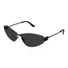 Balenciaga Grey Cat Eye Ladies Sunglasses Bb0335s 001 65