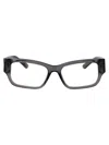 Balenciaga Grey-grey-transparent Acetate Glasses In Gray