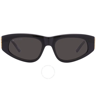 BALENCIAGA BALENCIAGA GREY CAT EYE LADIES SUNGLASSES BB0095S 001 53