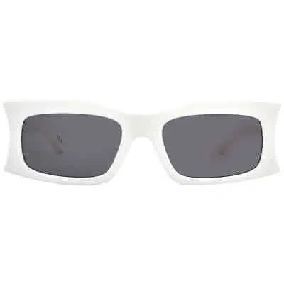 Pre-owned Balenciaga Grey Pilot Unisex Sunglasses Bb0291s 004 58 Bb0291s 004 58 In Gray