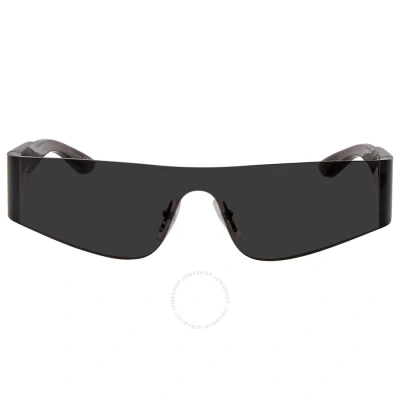 Balenciaga Grey Rectangular Unisex Sunglasses Bb0041s 001 99