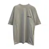 Balenciaga Oversized Logo-print Cotton-jersey T-shirt In Gray