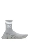 Balenciaga Speed Lt Adidas Sneakers In Gray