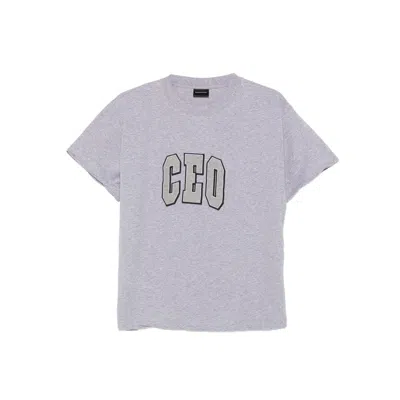 Balenciaga Grey Tops - T-shirts & Jerseys Women In Gray