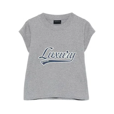 Balenciaga Grey Tops - T-shirts & Jerseys Women In Gray