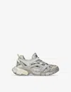 Balenciaga Grey/light Track 2 Panelled Chunky-soled Mesh Low-top Trainers 2-8 Yea In Grey/light