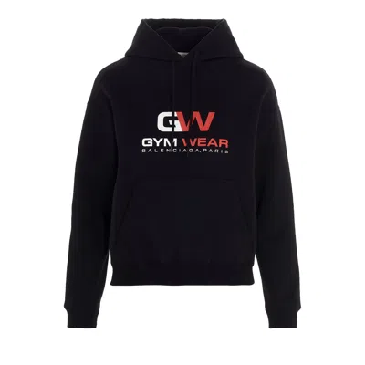 Pre-owned Balenciaga Gw Cotton Hoodie 'black'