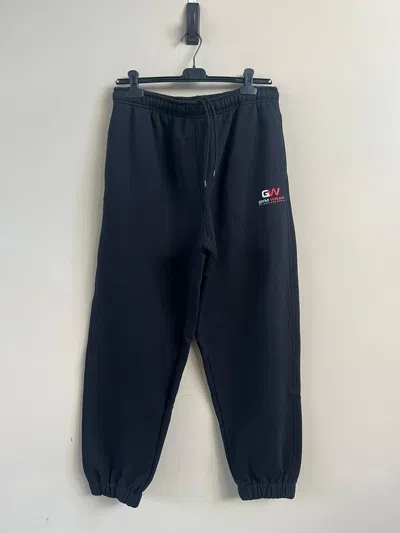 Pre-owned Balenciaga Gw Gym Wear Sweat Pants In Black