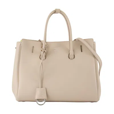 Balenciaga Hampton Carry All Small Handbag In Neutral