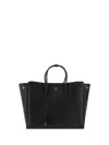 Balenciaga Hampton Handbag In Black