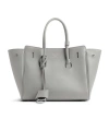 Balenciaga Hampton Mini Shoulder Bag In Gray