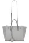 Balenciaga Hampton Small Tote Bag In  Grey