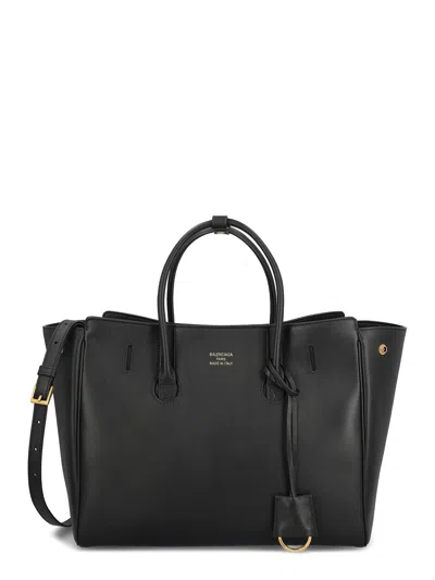 Balenciaga Hampton Small Leather Shoulder Bag