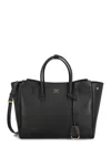 Balenciaga Women's Carry All Hampton Mini Leather Bag In Black