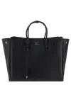 Balenciaga Hampton Handbag In Black