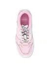 Balenciaga Hamptons Medium Worn Sneaker In Pink