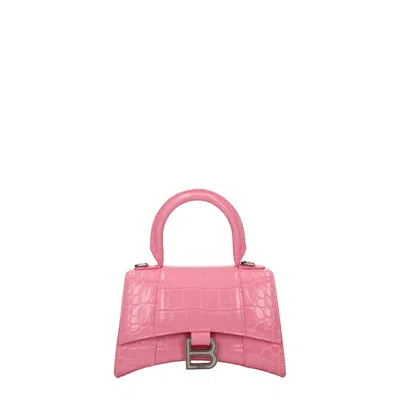 Balenciaga Hand Bags Women Pink/pink Leather