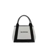 Balenciaga Woman Two-tone Canvas Handbag