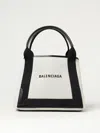 Balenciaga Shopping Small Canvas Beige In Natural