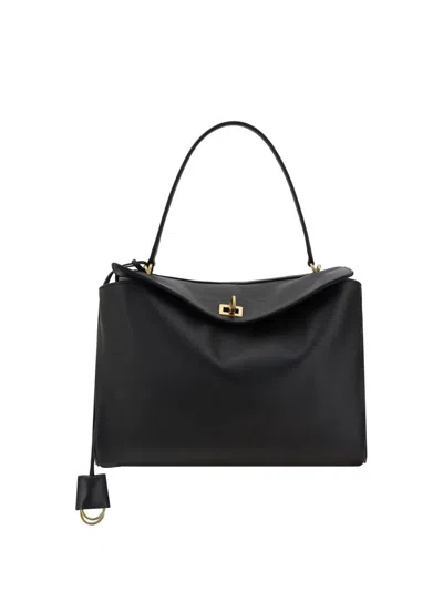 Balenciaga Women Rodeo Top Handle In Black