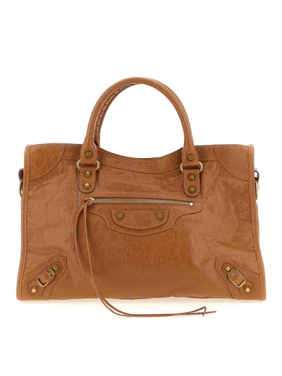 Balenciaga Handbag In Brown