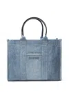 Balenciaga Handbag Hardware Tote In Denim