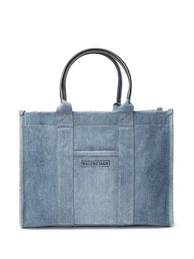 Balenciaga Handbag Hardware Tote In Denim