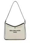 Balenciaga Biarri Logo-plaque Canvas Shoulder Bag