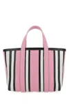Balenciaga Women's Multicolor Leather Small Barbes Shopping Bag | 6714042100m Color 5960