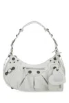 Balenciaga Braided Strap Shoulder Bag With Decorative Studs In 9104