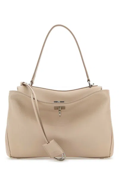 Balenciaga Women's Sand Leather Medium Rodeo Handbag In Neutral